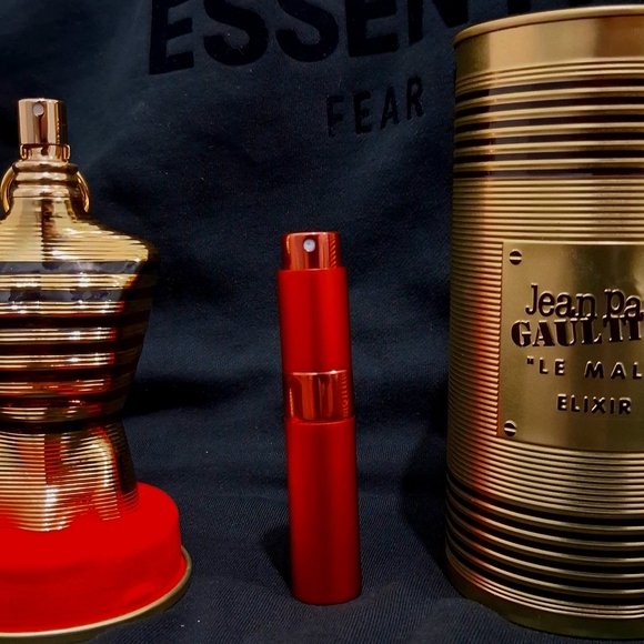 Jean Paul Gaultier Le Male Elixir 10ml – Portable Travel Spray Bottle red - Picture 1 of 10